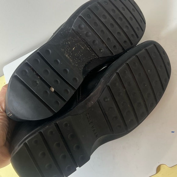 Cole Haan Zeno Loafer Size 11.5 Black Slip On Comfort Sole Shoe - Picture 9 of 11